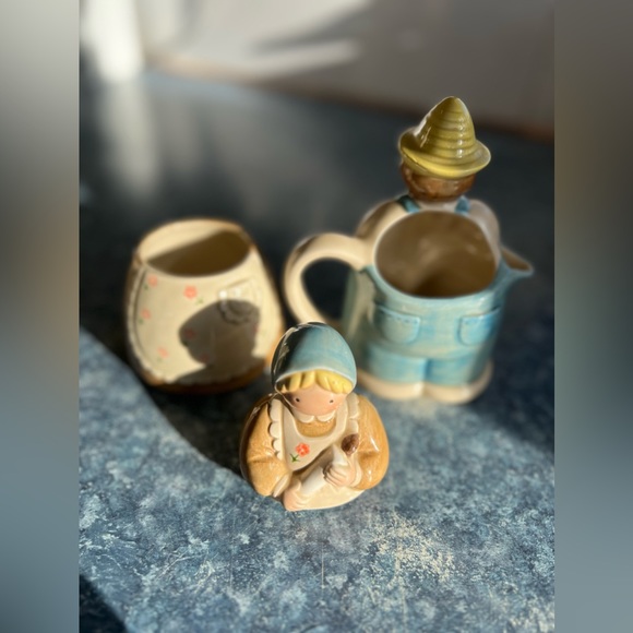 Vintage Otagiri Farmer and Wife Set - Picture 6 of 9